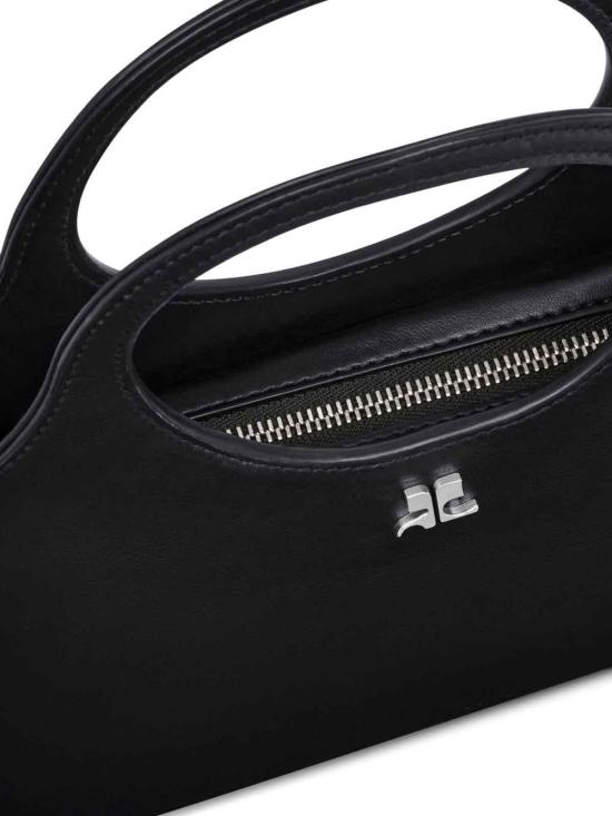 25FW 쿠레쥬 토트백 125GSA163CR00659999 Black - COURREGES