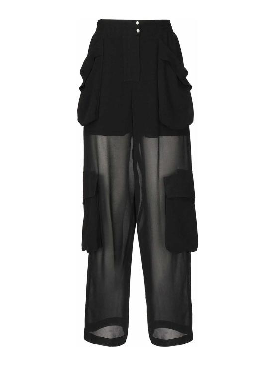  핑코 스트레이트 팬츠 104751A21FZ99 Black