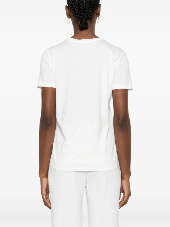 25SS 에르마노 피렌제 반팔 티셔츠 D46EL050REE8 MFA42 White - ERMANNO FIRENZE