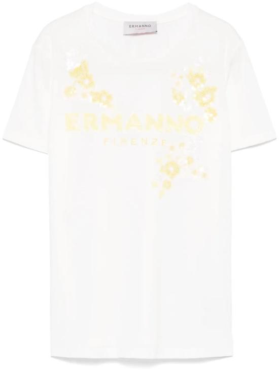 25SS 에르마노 피렌제 반팔 티셔츠 D46EL050REE8 MFA42 White