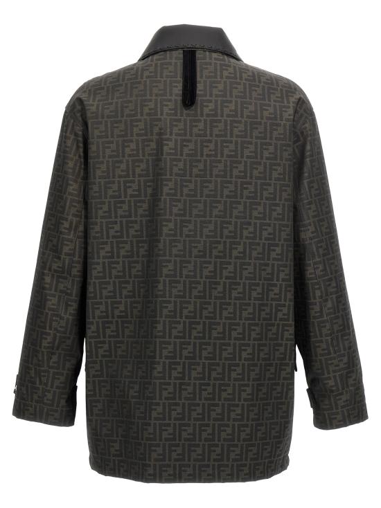 25FW 펜디 자켓 FW1329ASCKF1440 Brown - FENDI