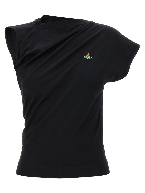 25FW 비비안웨스트우드 탑 1504000AJ001MN401 Black