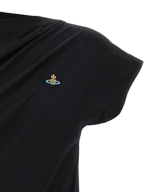 25FW 비비안웨스트우드 탑 1504000AJ001MN401 Black - VIVIENNE WESTWOOD