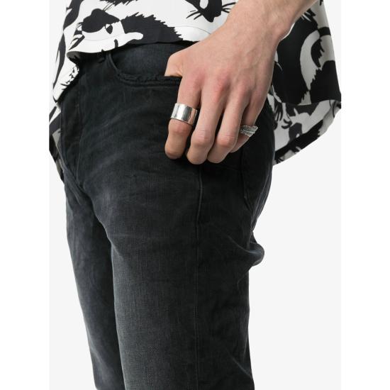 25FW 퍼플 브랜드 데님 팬츠 P001 BLW BLACK - PURPLE BRAND