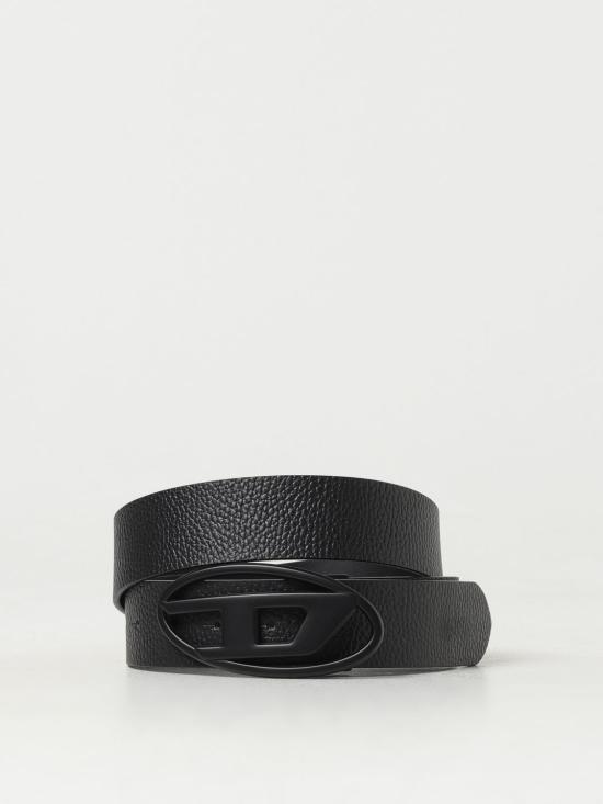 26SS 디젤 가죽 벨트 X09812 P4420 H0015 BLACK DOM