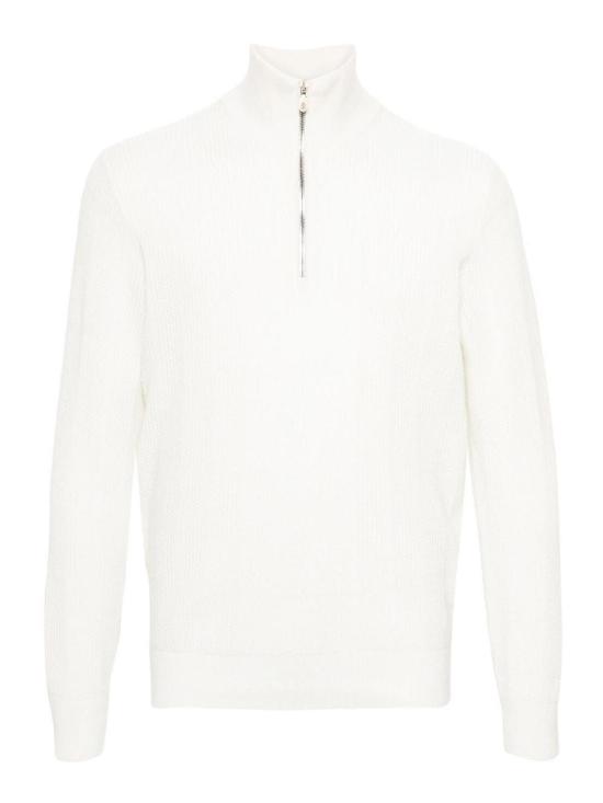 25FW 브루넬로 쿠치넬리 캐시미어 스웨터 M22202504C2723 White