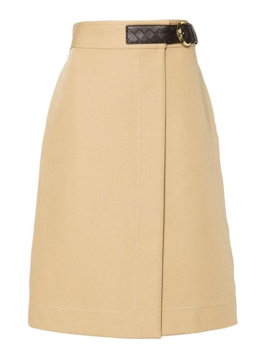  보테가베네타 미디 스커트 791599V0BT01434 Brown