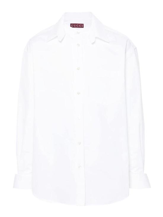 25FW 구찌 긴팔 셔츠 787538ZAQQS9000 White