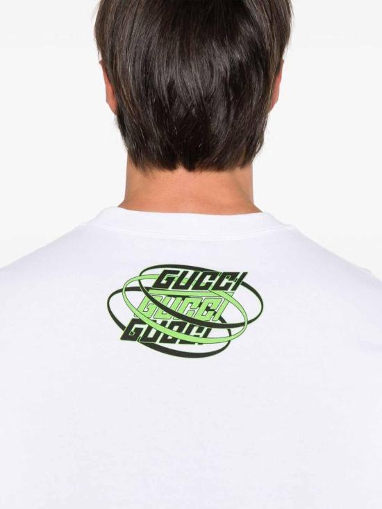  구찌 구찌 롱슬리브 티셔츠  784364XJGRB9074 White - GUCCI