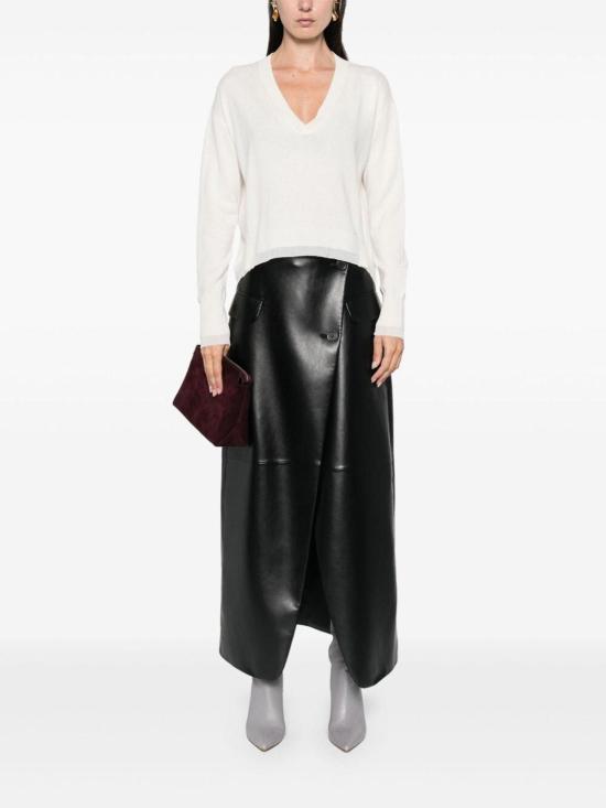 25FW 핑코 긴팔 티셔츠 104552A235Z06 White - PINKO