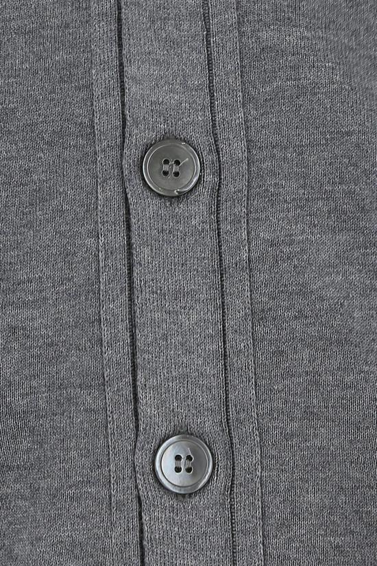 26SS 톰브라운 4바 서스테이너블 파인 메리노 울 클래식 가디건  MKC002AY1014 038 Grigio - THOM BROWNE