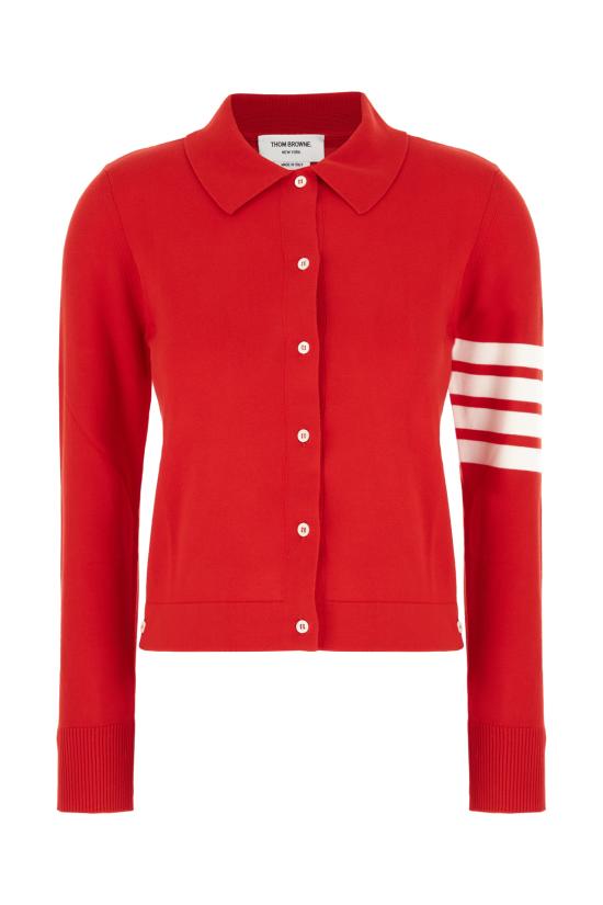 25SS 톰브라운 4바 코튼 셔츠 FKL003AY3036 600 RED