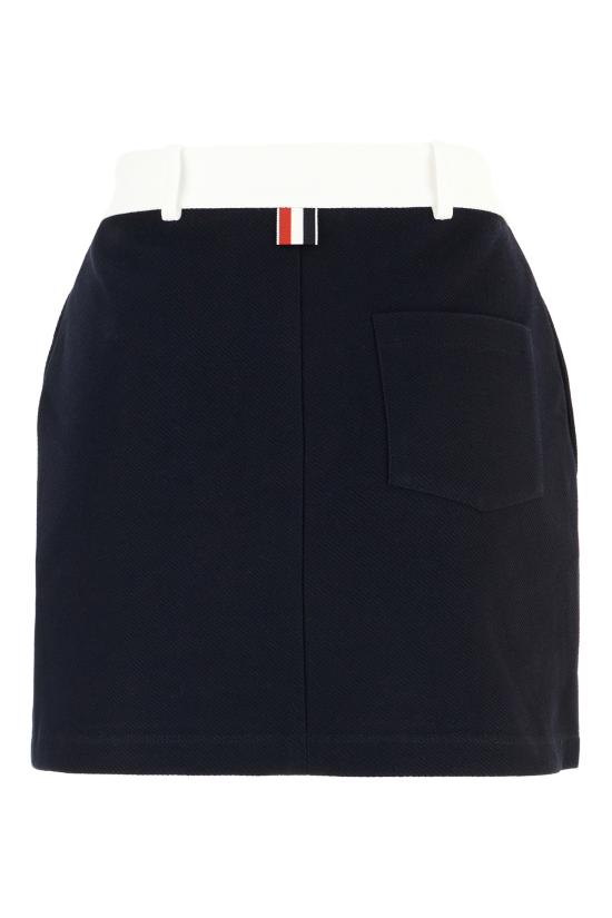 25SS 톰브라운 숏 스커트 FJK137AJ0042 415 NAVY - THOM BROWNE
