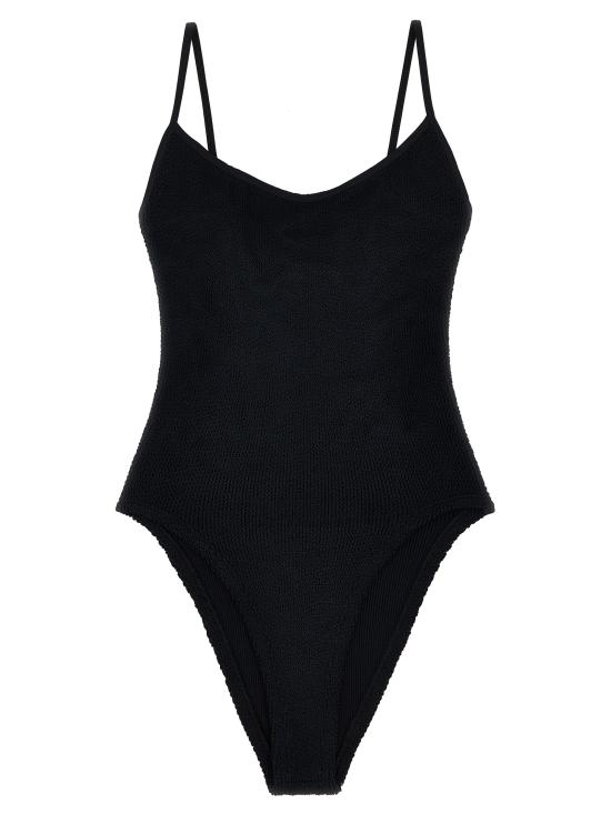 26FW 훈자 지 원피스 수영복 PAMELASWIMBLACK Black