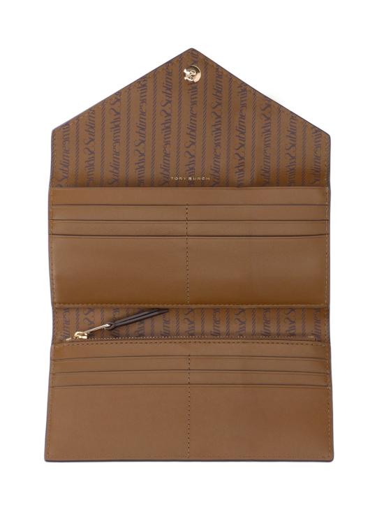 25FW 토리버치 지갑 165025 200 Brown - TORY BURCH
