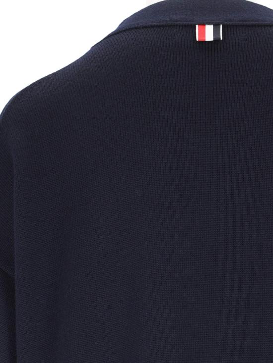 25FW 톰브라운 가디건 FKC402A Y1002 415 Blue - THOM BROWNE