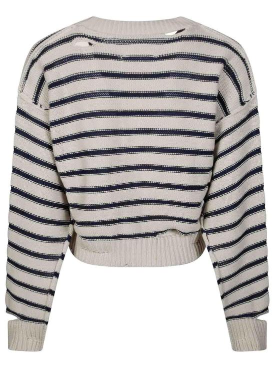  MM6 메종마르지엘라 가디건 S52HP0025M13080962 Blue - MM6 MAISON MARGIELA