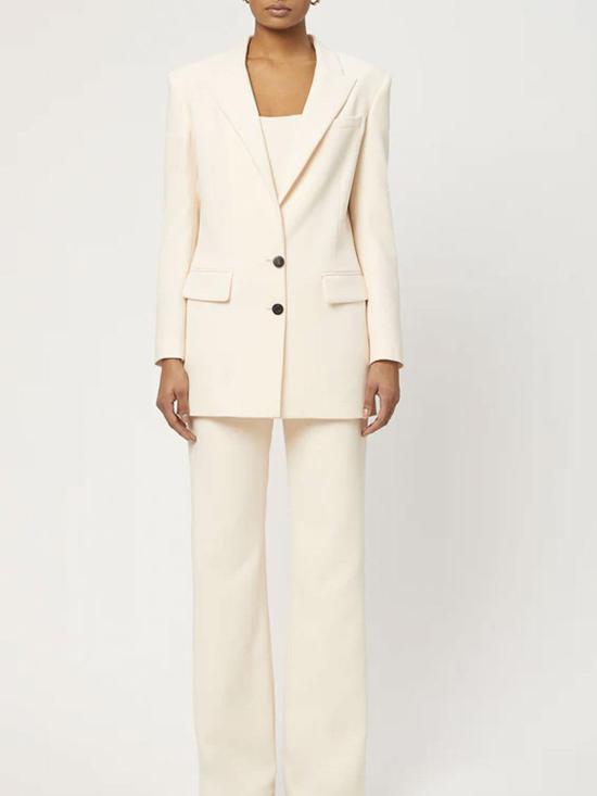  라쿠엘 디니즈 수트 자켓 PR20081001 White - RAQUEL DINIZ