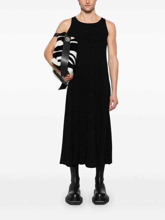  익스트림캐시미어 민소매 티셔츠 ELISASHORTRAVEN Black - EXTREME CASHMERE