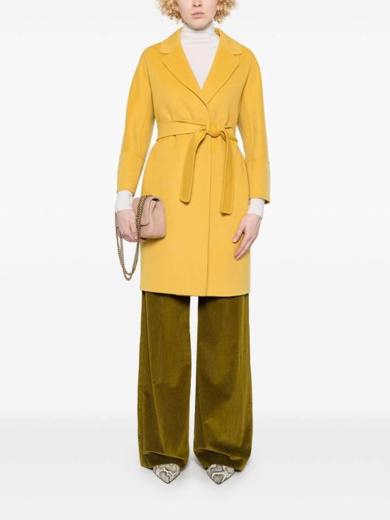  에스막스마라 ARONA 아로나 쇼트 더블 페이스 울 코트  ARONA2519011101600020 Yellow - 'S MAX MARA