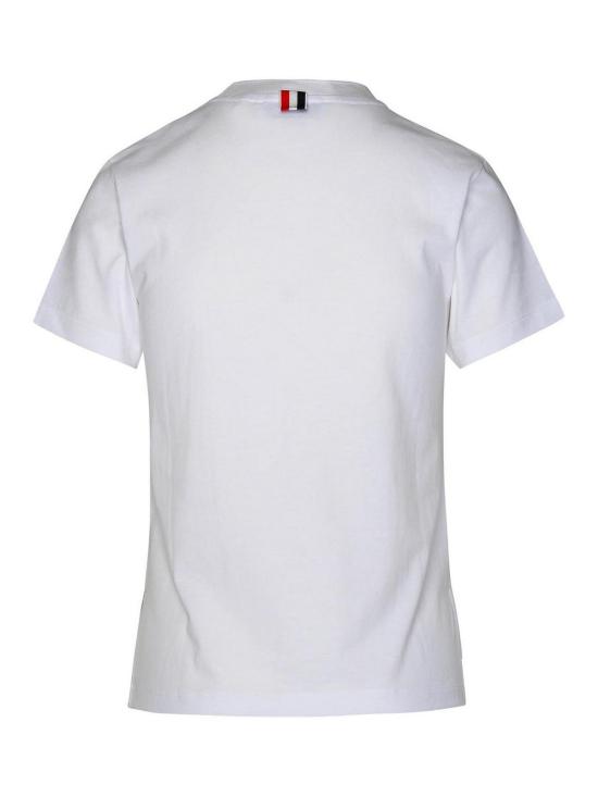  톰브라운 반팔 티셔츠 FJS036A05398100 White - THOM BROWNE