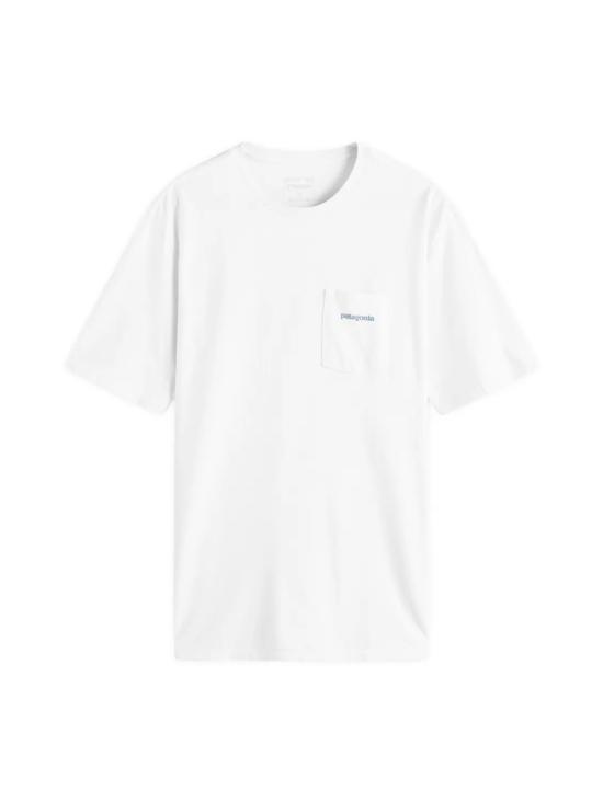  파타고니아 반팔 티셔츠 37655WHI WHITE DOM