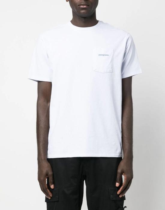  파타고니아 반팔 티셔츠 37655WHI WHITE DOM - PATAGONIA