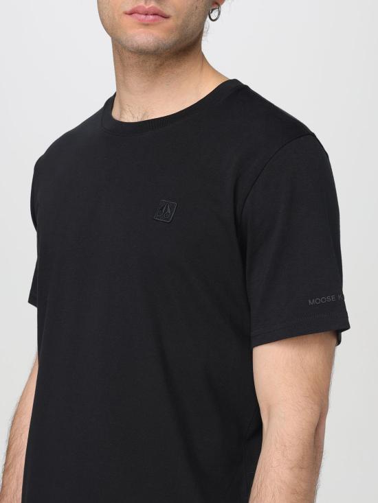  무스너클 덜루스 반팔 티셔츠 M15MT759 292 BLACK DOM - MOOSE KNUCKLES