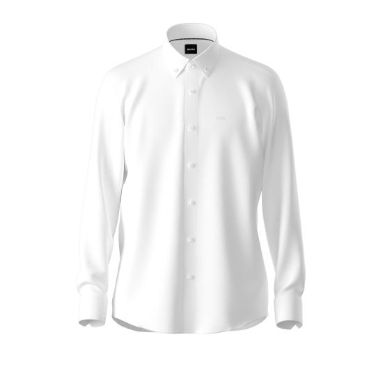 25FW 보스 긴팔 셔츠 50469378 10239284 01 100 White