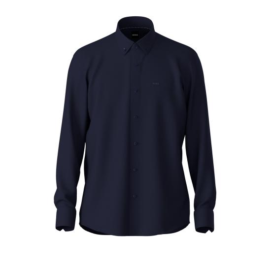 25FW 보스 긴팔 셔츠 50469378 10239284 01 410 Blue