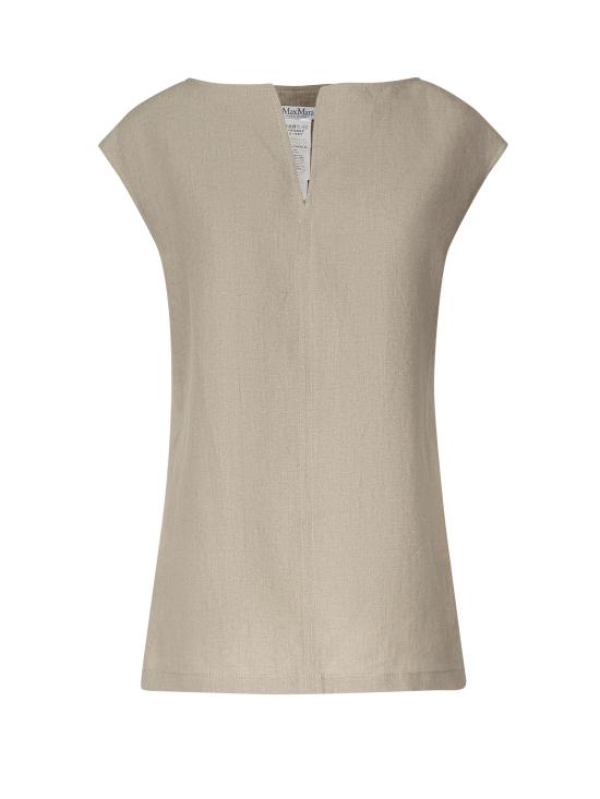 25SS 막스마라 민소매 티셔츠 2511191102600 001 Beige