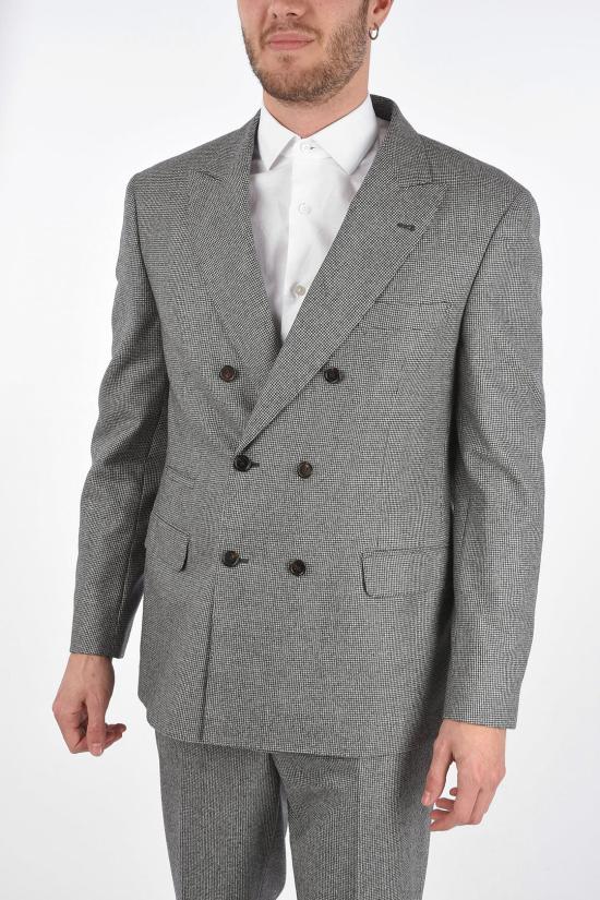  브루넬로 쿠치넬리 수트 세트 MG4547BPZ TG454 C001 Black White - BRUNELLO CUCINELLI