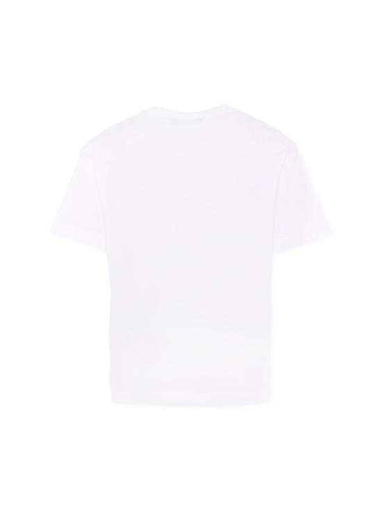 25FW [키즈] 발망 티셔츠 BX8P71 Z3186 100NE WHITE - BALMAIN