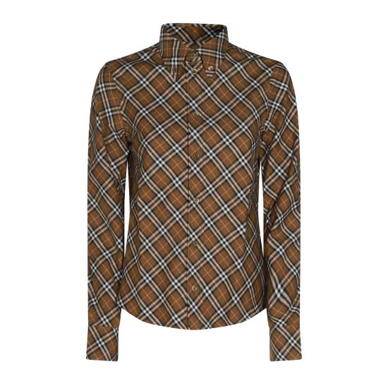  버버리 블라우스 8098251 C1477 OXIDE IP CHECK