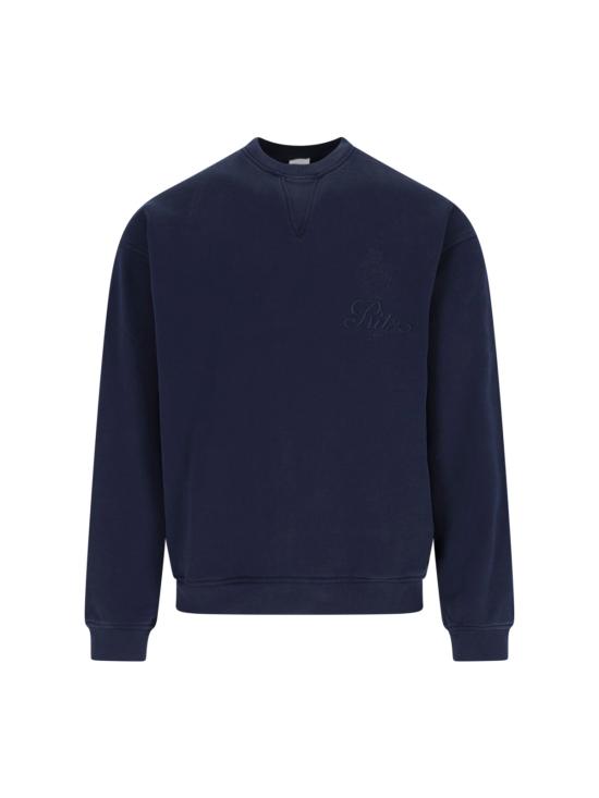 25FW 프레임 긴팔 티셔츠 MP25JSS006 DKNV Blue