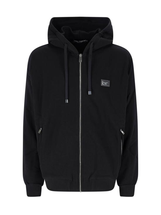 25FW 돌체앤가바나 긴팔 티셔츠 G9IF0T G7JYX N0000 Black