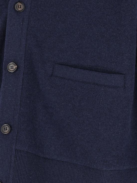 25FW 톰브라운 가디건 MJT540A J0217 415 Blue - THOM BROWNE