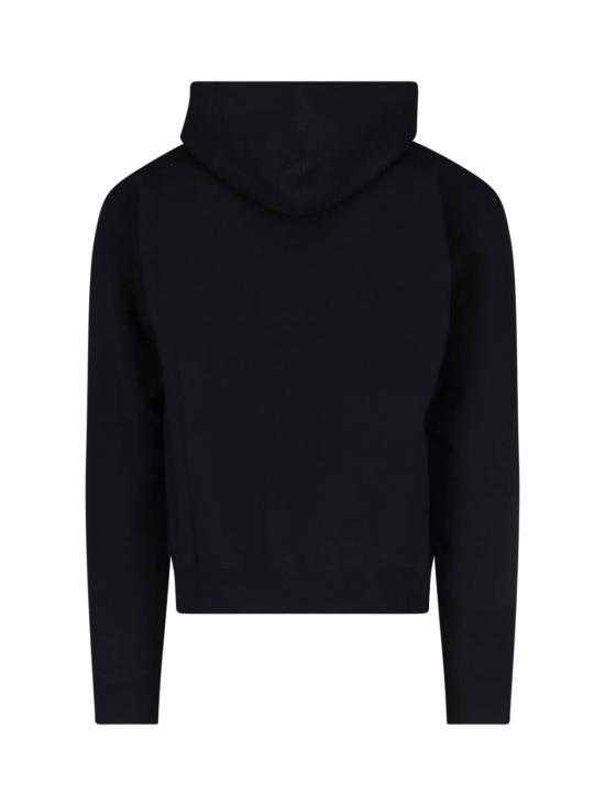 25FW 질샌더 로고 후드 티셔츠 J47GU0129 J20039 001 Black - JIL SANDER
