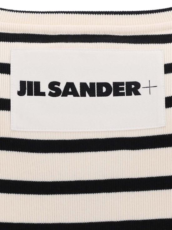 25FW 질샌더 긴팔 티셔츠 J47NH0002 J46497 080 White - JIL SANDER