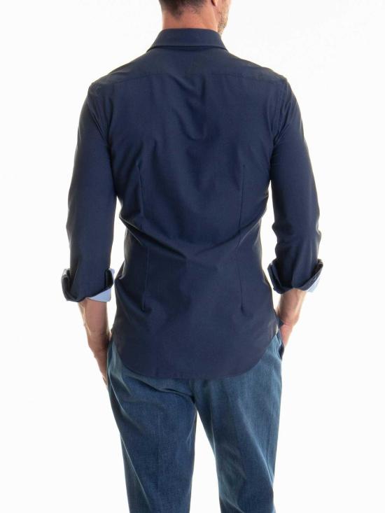  꼬르넬리아니 긴팔 셔츠 94P1789411479001 Blue - CORNELIANI