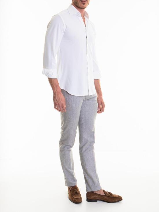  꼬르넬리아니 긴팔 셔츠 94P1789411470028 White - CORNELIANI
