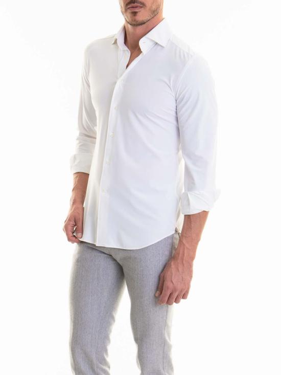  꼬르넬리아니 긴팔 셔츠 94P1789411470028 White - CORNELIANI
