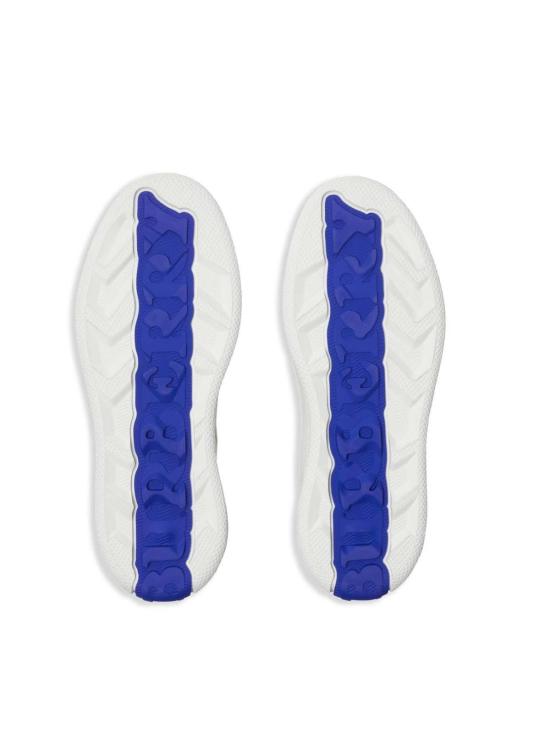 26SS 버버리 레더 체크 테라스 스니커즈 8108649 White - BURBERRY