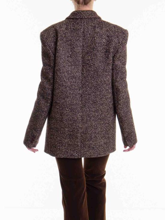  로베르토 카발리 자켓 TKT402WP053D9913 Brown - ROBERTO CAVALLI