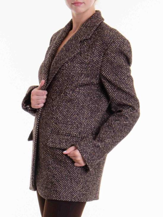  로베르토 카발리 자켓 TKT402WP053D9913 Brown - ROBERTO CAVALLI