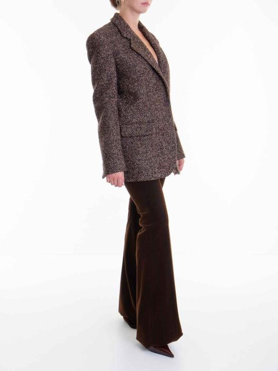  로베르토 카발리 자켓 TKT402WP053D9913 Brown - ROBERTO CAVALLI