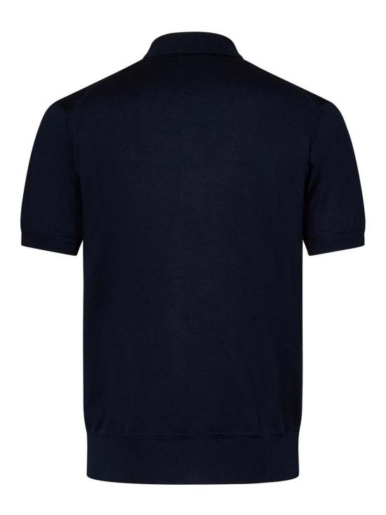 25FW 톰포드 폴로 티셔츠 KPS004YMC024S25HB785 Blue - TOMFORD