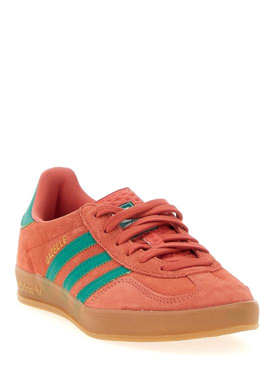  아디다스 가젤 인도어 스니커즈 JH5407PRELSCCOUGRNFTWWHT Pink - ADIDAS