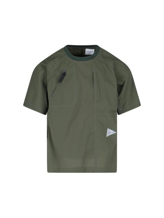 25SS 앤드원더 반팔 티셔츠 5745154022181 DKHAKI DOM