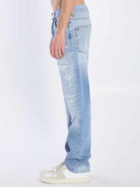 25SS 아미리 스트레이트 팬츠 AMDNGH1070 DENIM LIGHT BLUE - AMIRI